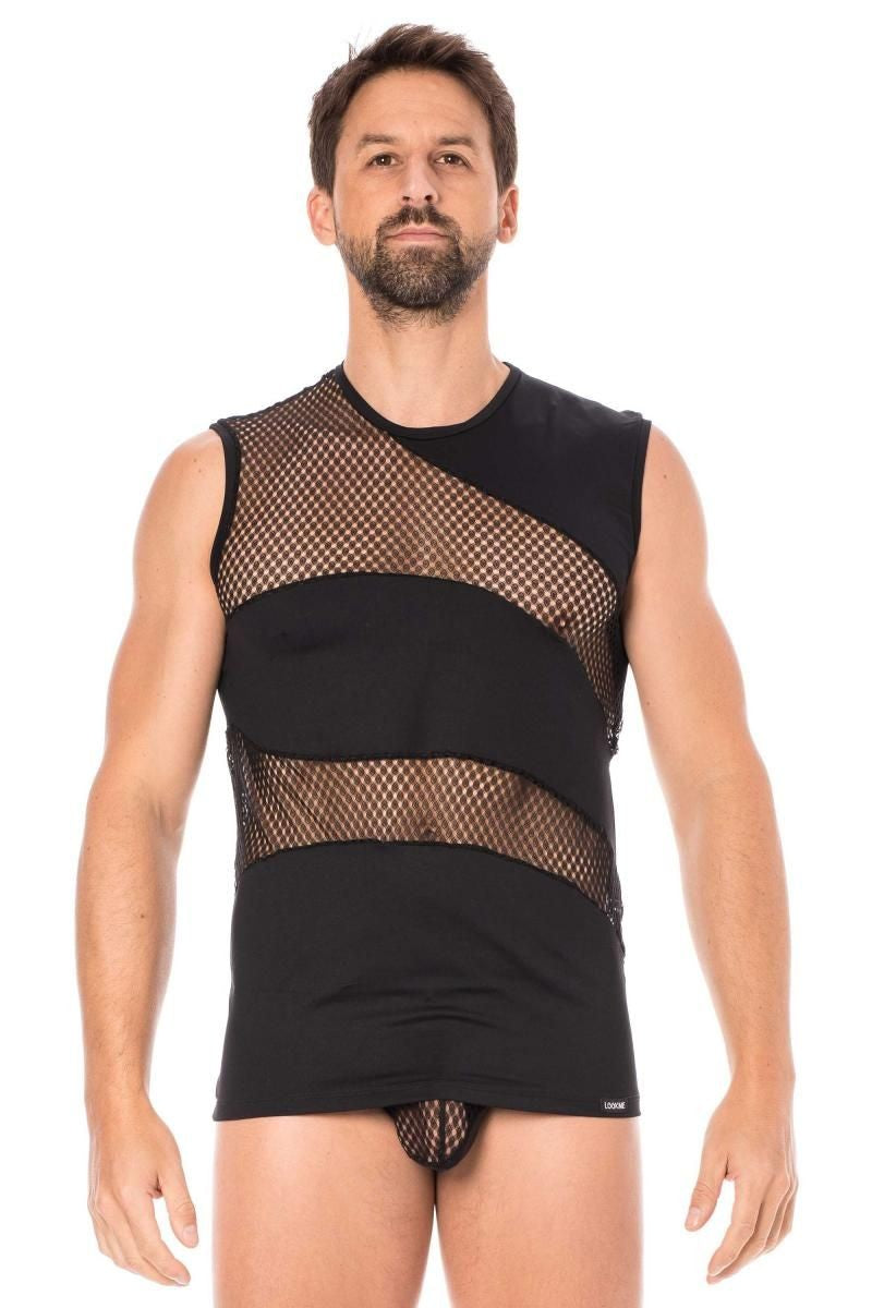 schwarzes T-Shirt Shade 803-77 von Look Me schwarzes T-Shirt Shade 803-77 von Look Me